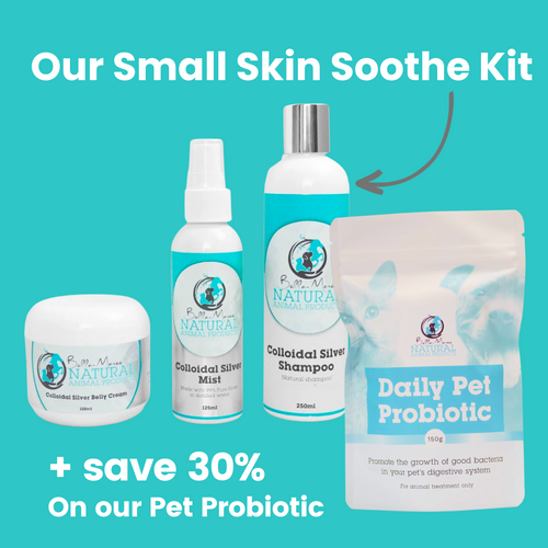 Small Skin Soothe Kit + Pet Probiotic (save $15)